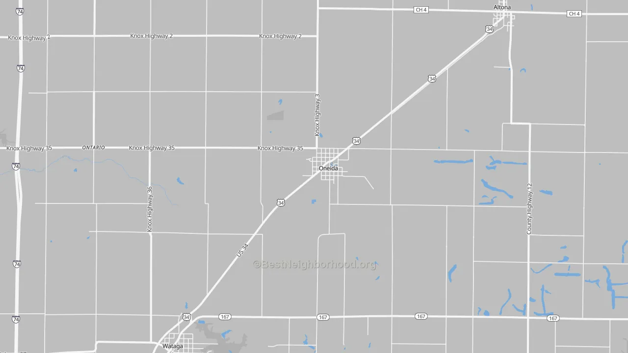 Transit Grade map of 61467, IL