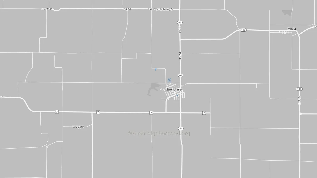 Transit Grade map of 61480, IL