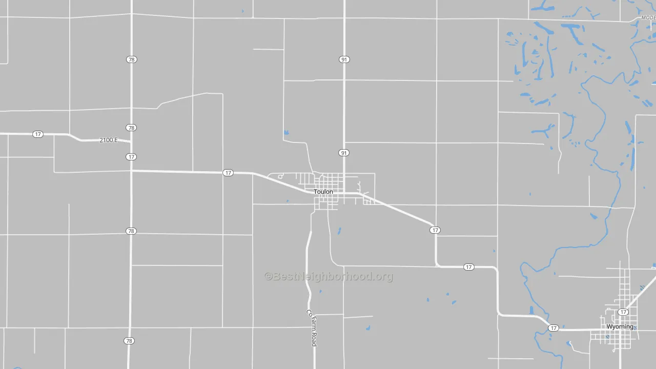 Transit Grade map of 61483, IL