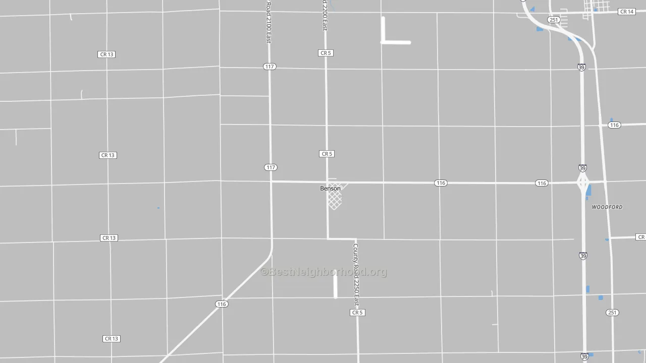 Transit Grade map of 61516, IL