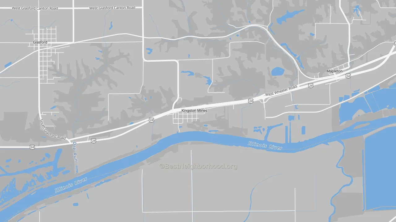 Transit Grade map of 61539, IL