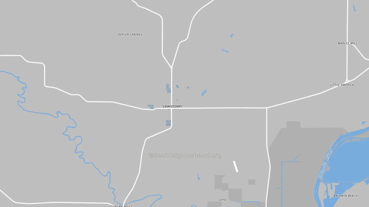 Transit Grade map of 61542, IL