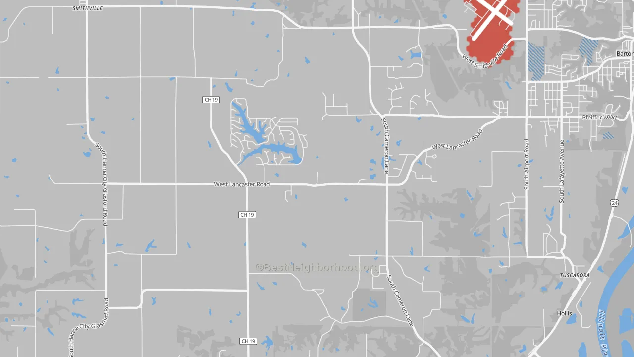 Transit Grade map of 61547, IL