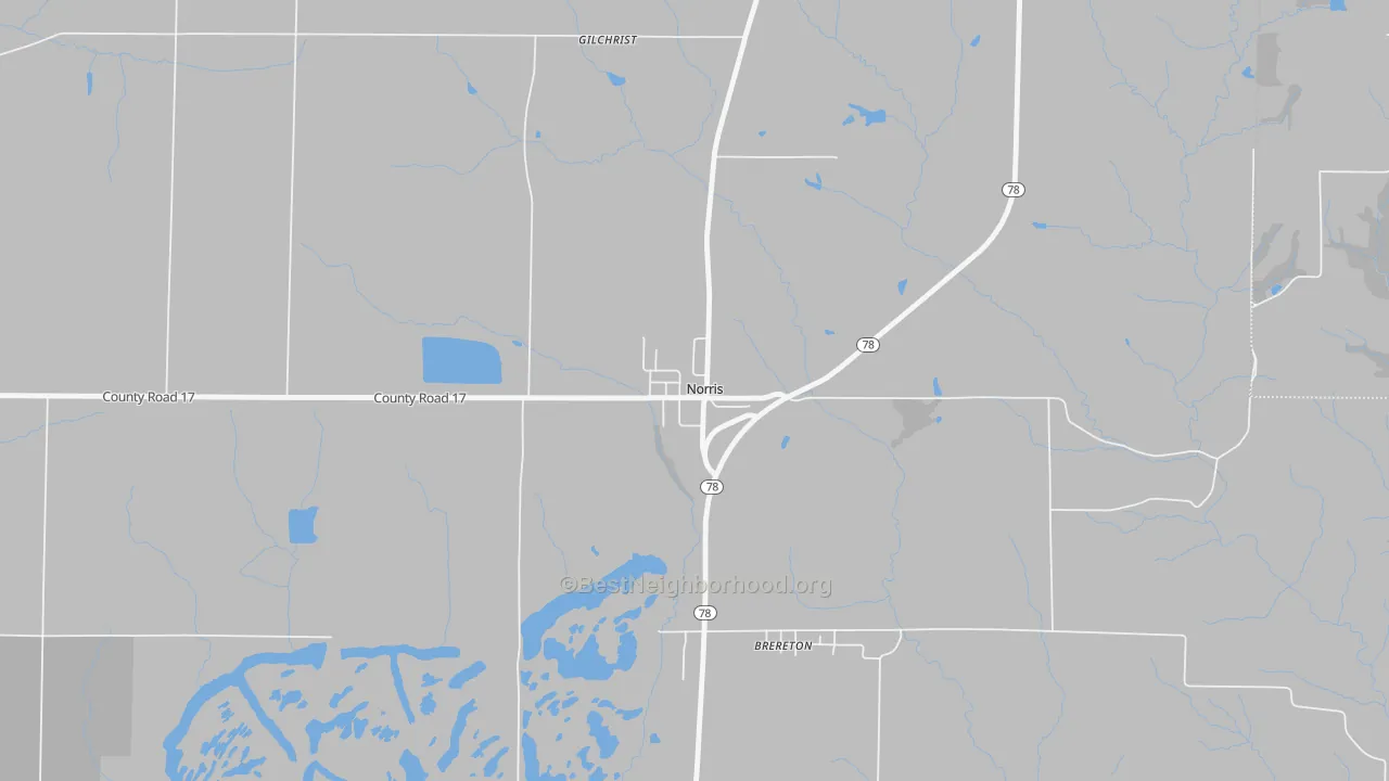 Transit Grade map of 61553, IL