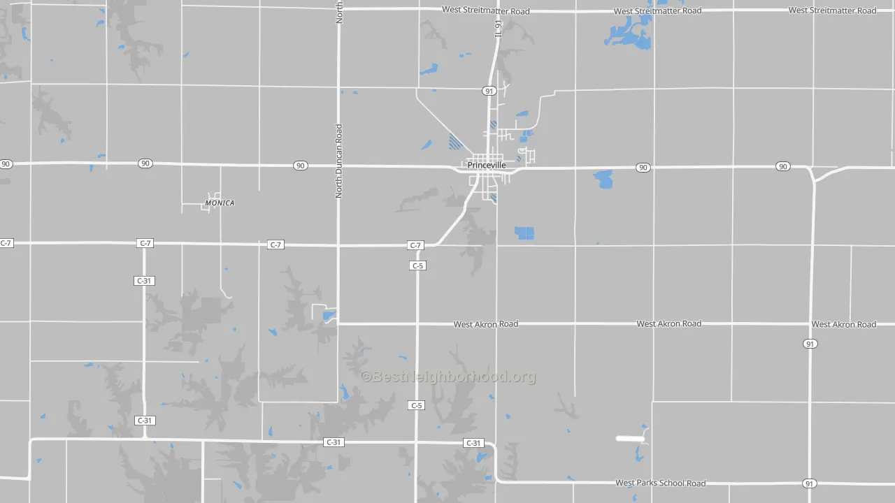 Transit Grade map of 61559, IL