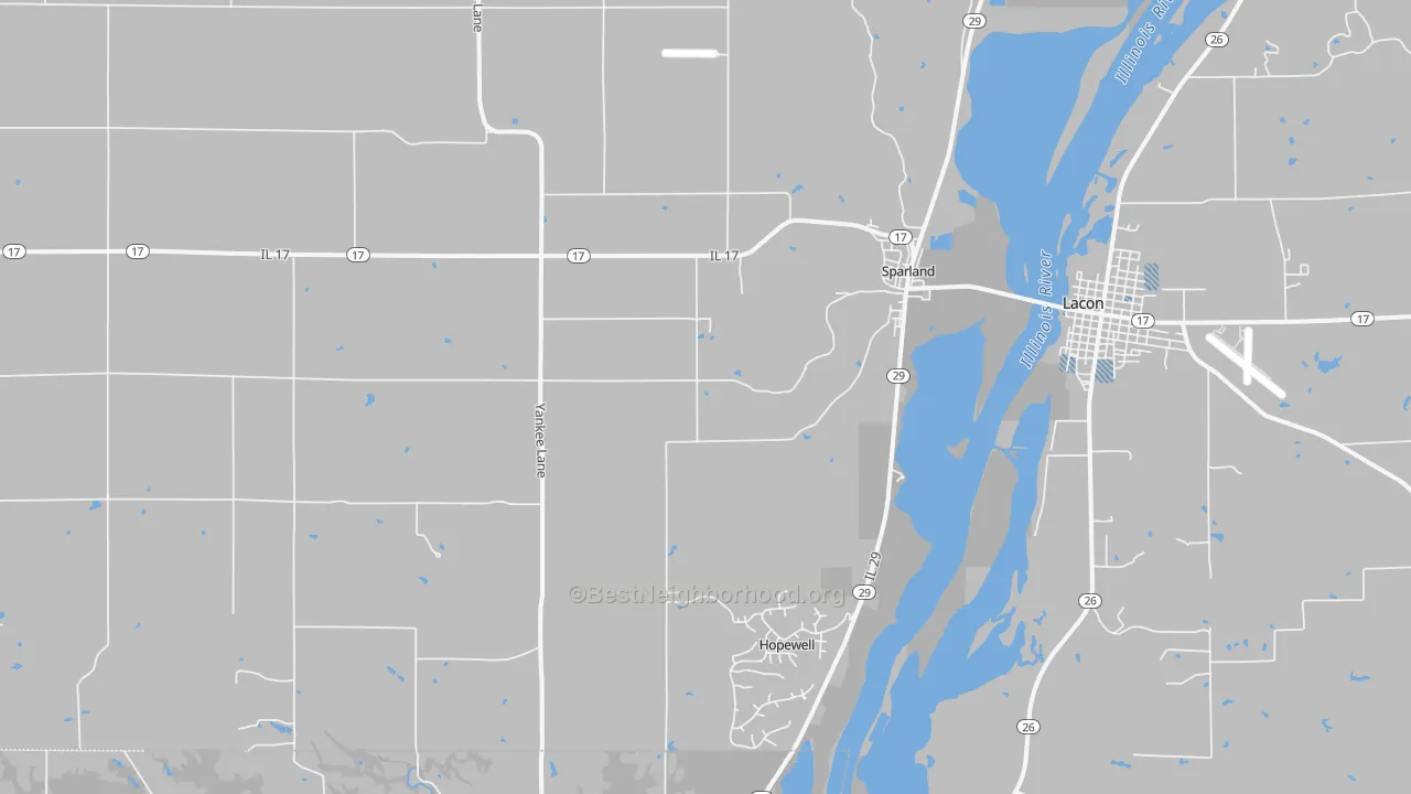 Transit Grade map of 61565, IL