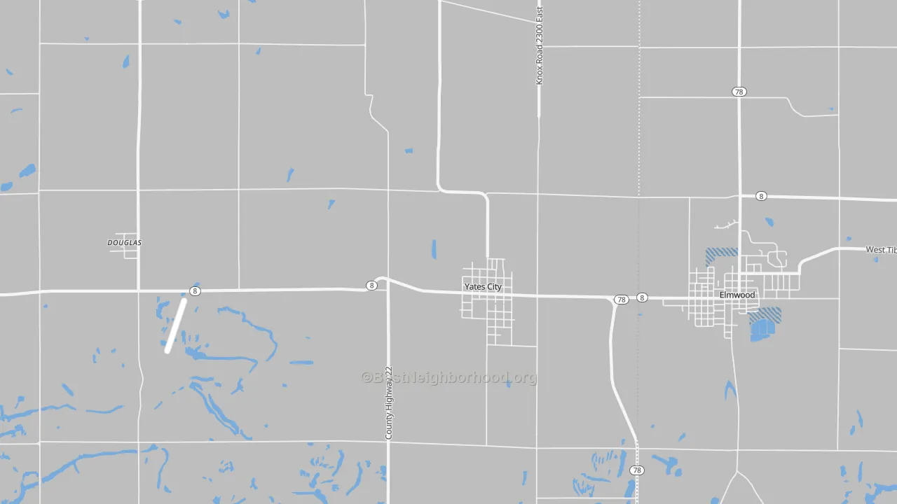 Transit Grade map of 61572, IL