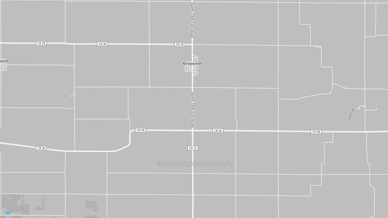 Transit Grade map of 61722, IL
