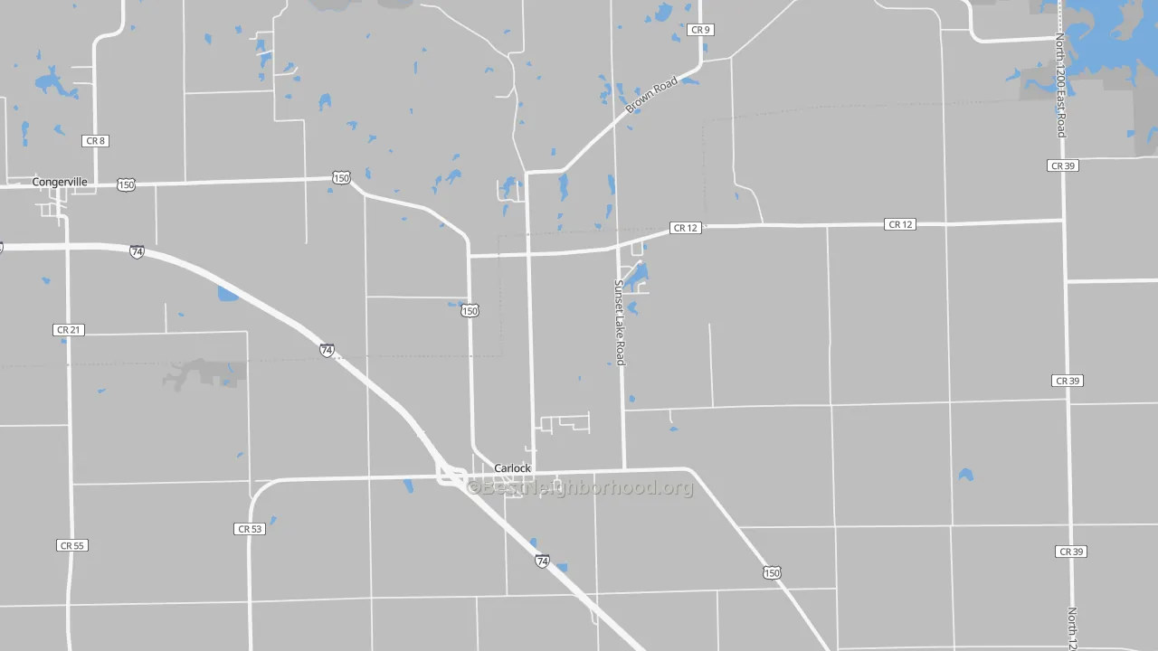 Transit Grade map of 61725, IL