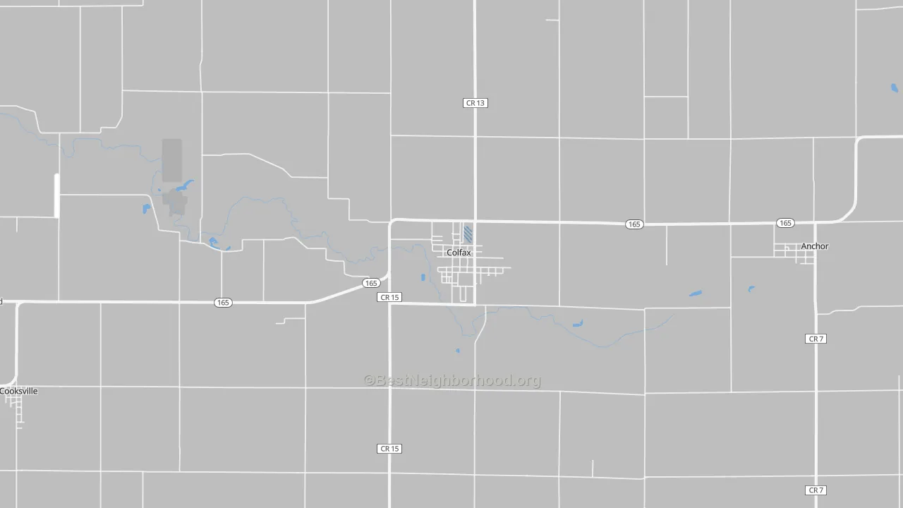 Transit Grade map of 61728, IL