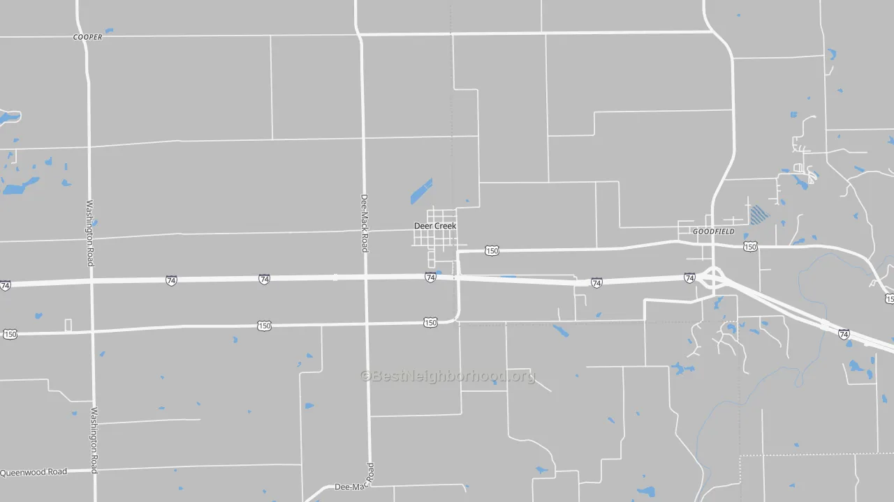 Transit Grade map of 61733, IL