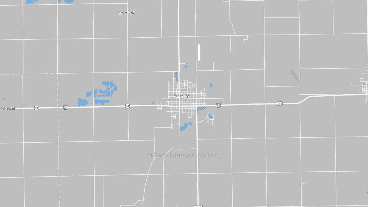 Transit Grade map of 61739, IL