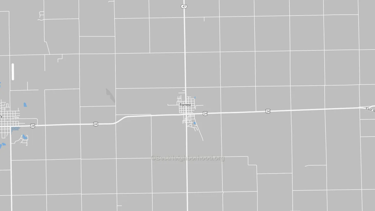 Transit Grade map of 61741, IL