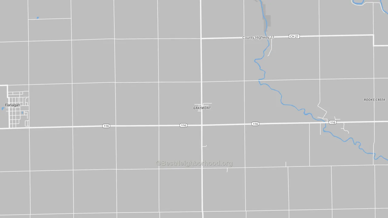 Transit Grade map of 61743, IL