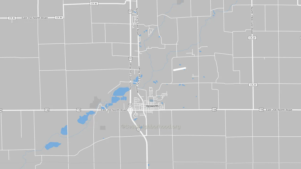 Transit Grade map of 61745, IL