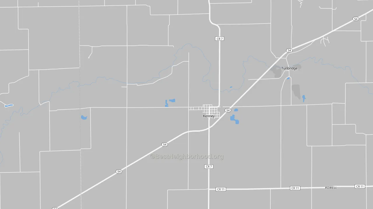 Transit Grade map of 61749, IL