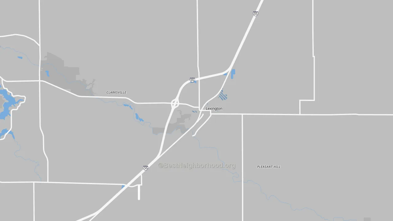 Transit Grade map of 61753, IL