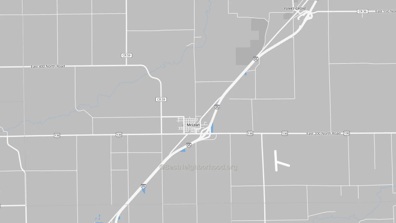 Transit Grade map of 61754, IL