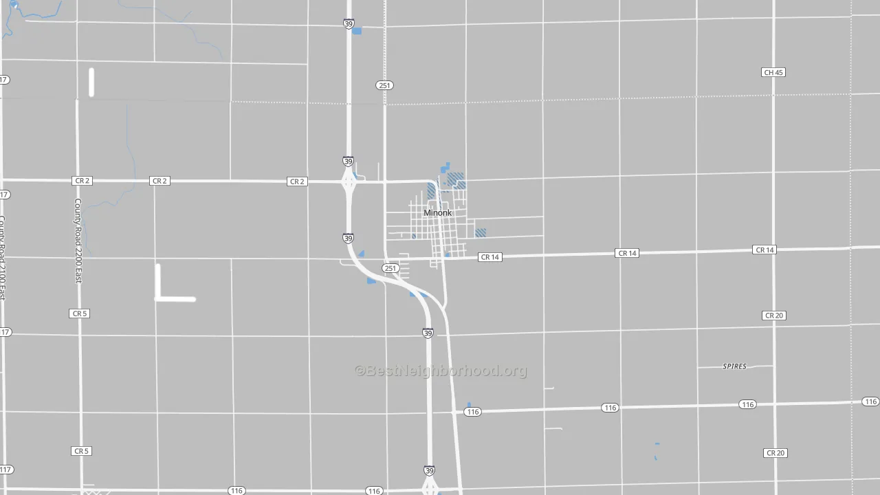 Transit Grade map of 61760, IL