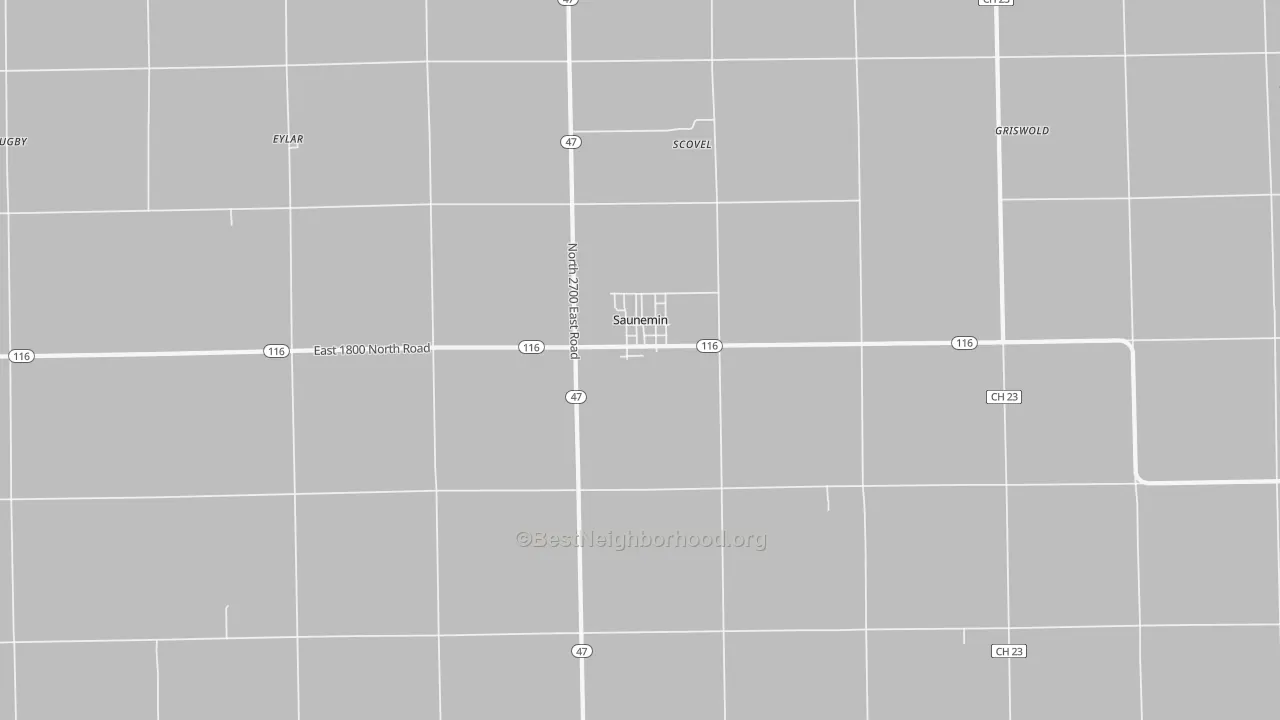 Transit Grade map of 61769, IL