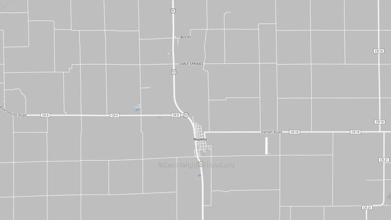 Transit Grade map of 61777, IL