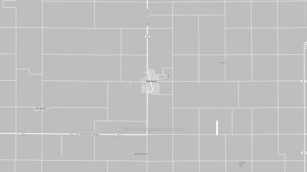 Transit Grade map of 61813, IL
