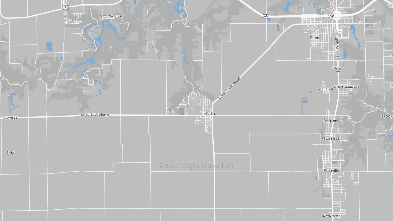 Transit Grade map of 61817, IL