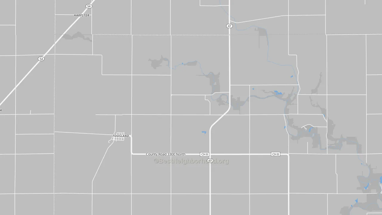 Transit Grade map of 61845, IL