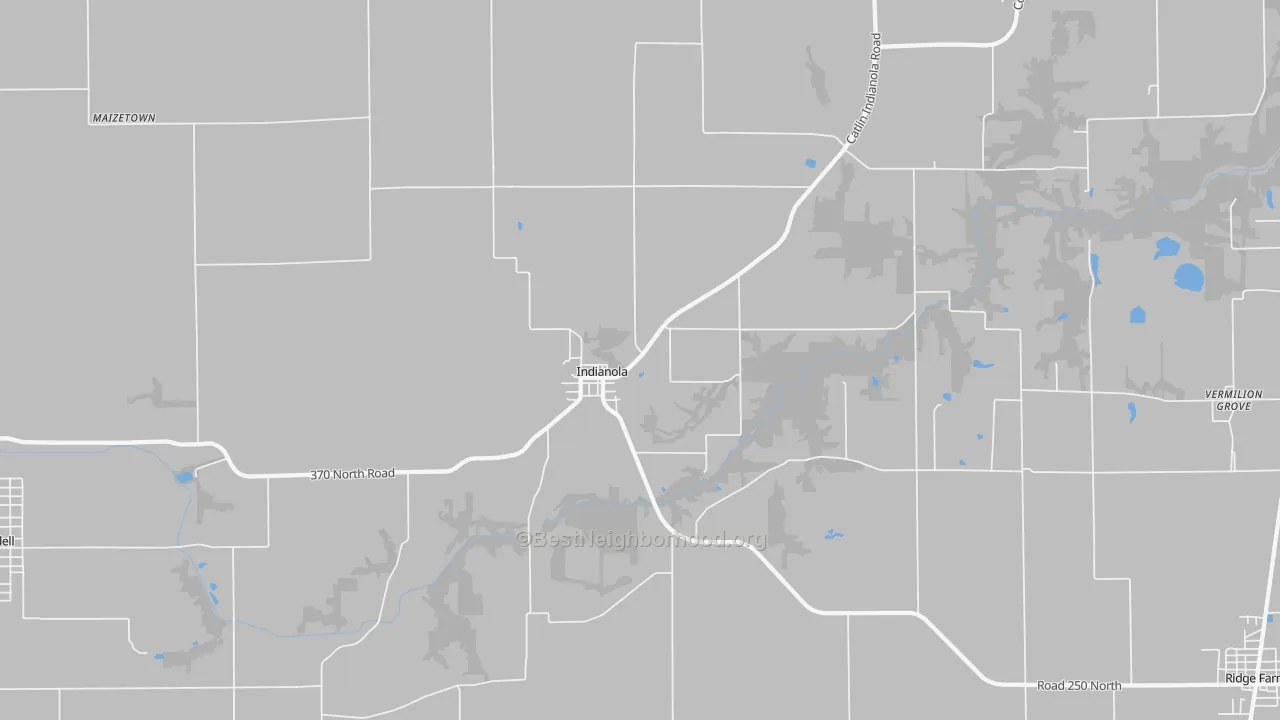 Transit Grade map of 61850, IL