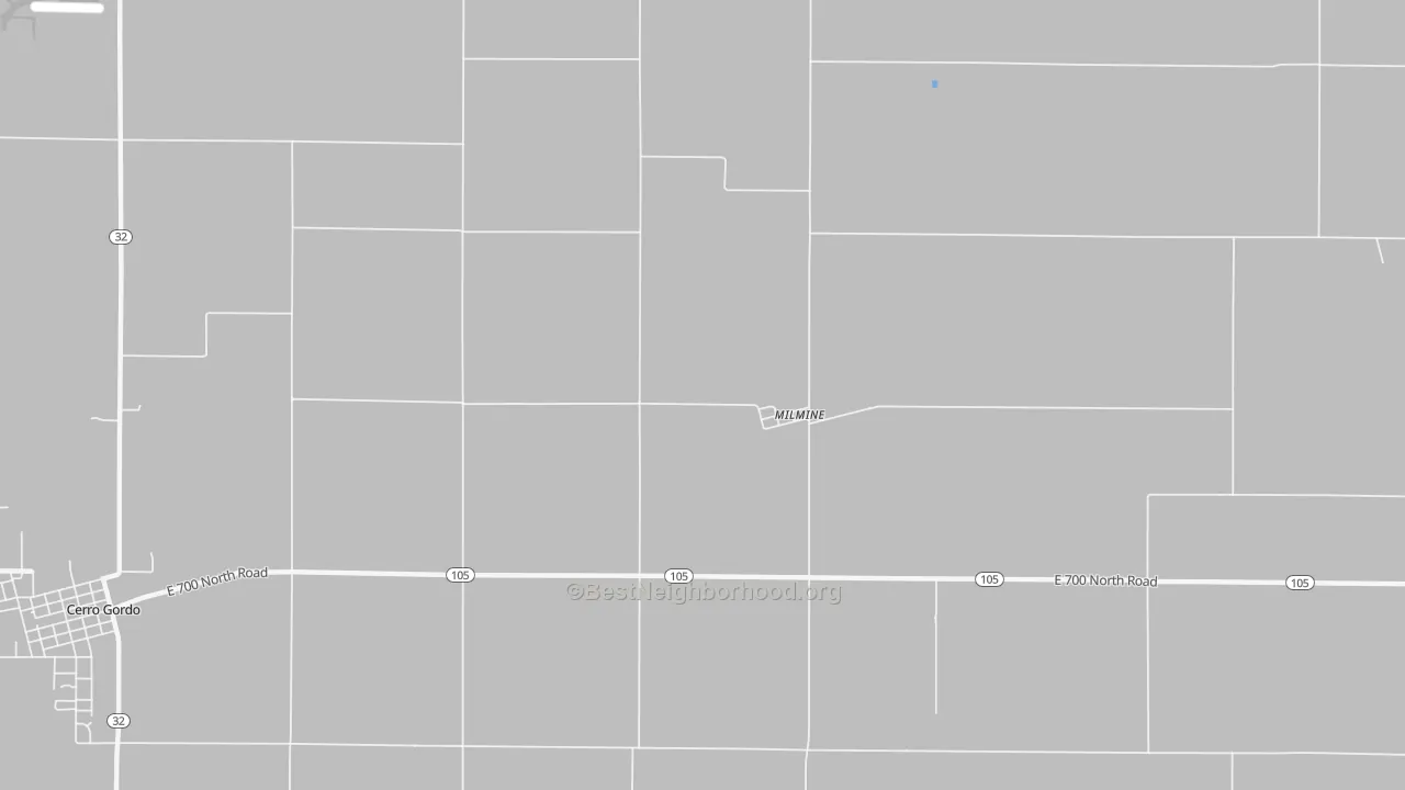Transit Grade map of 61855, IL
