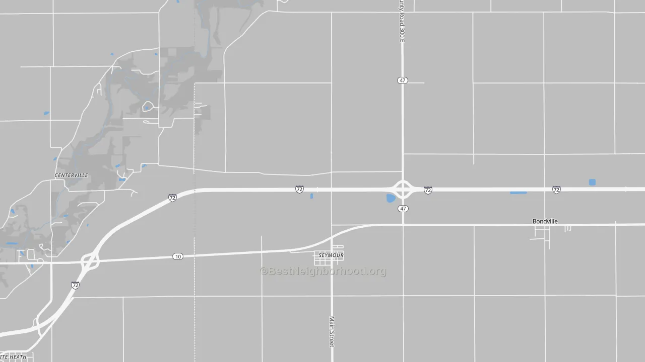 Transit Grade map of 61875, IL
