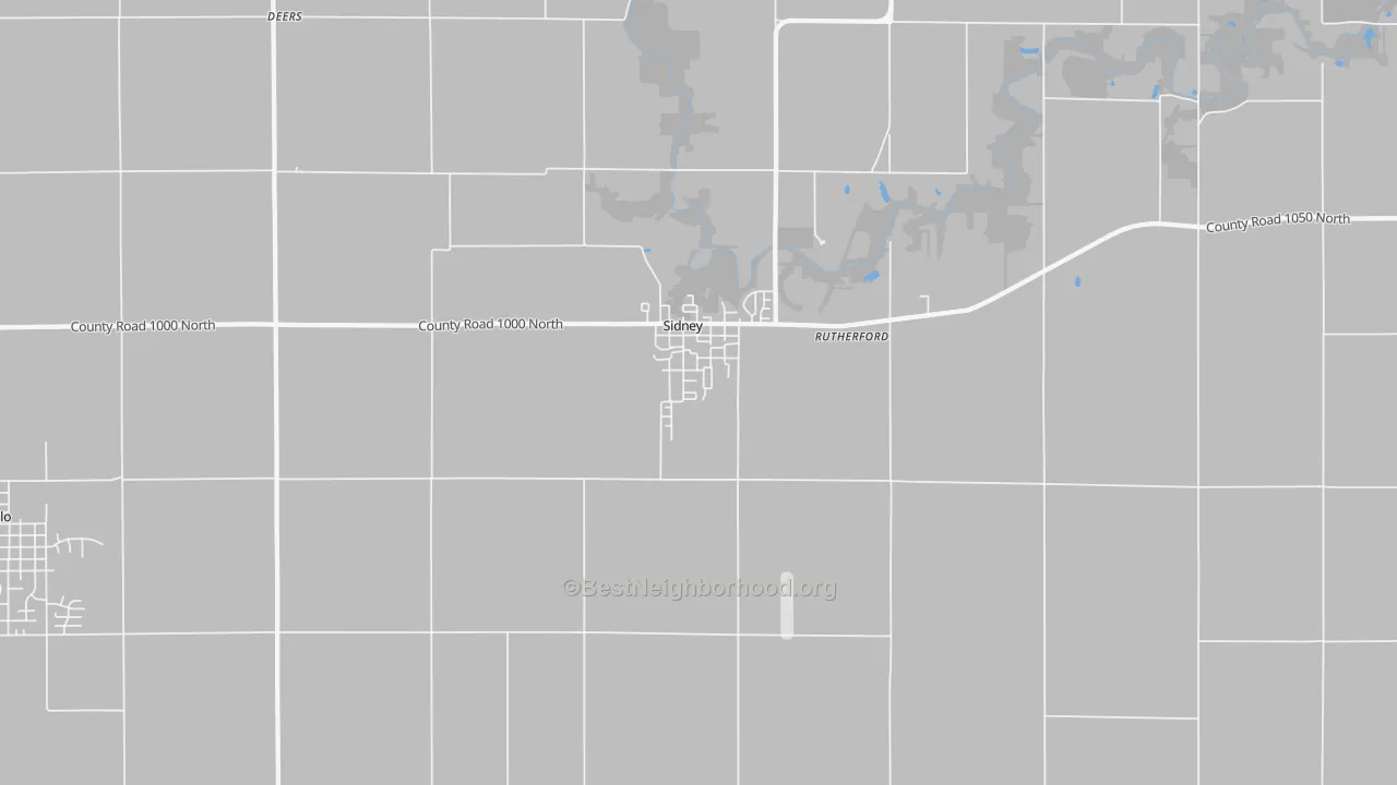 Transit Grade map of 61877, IL