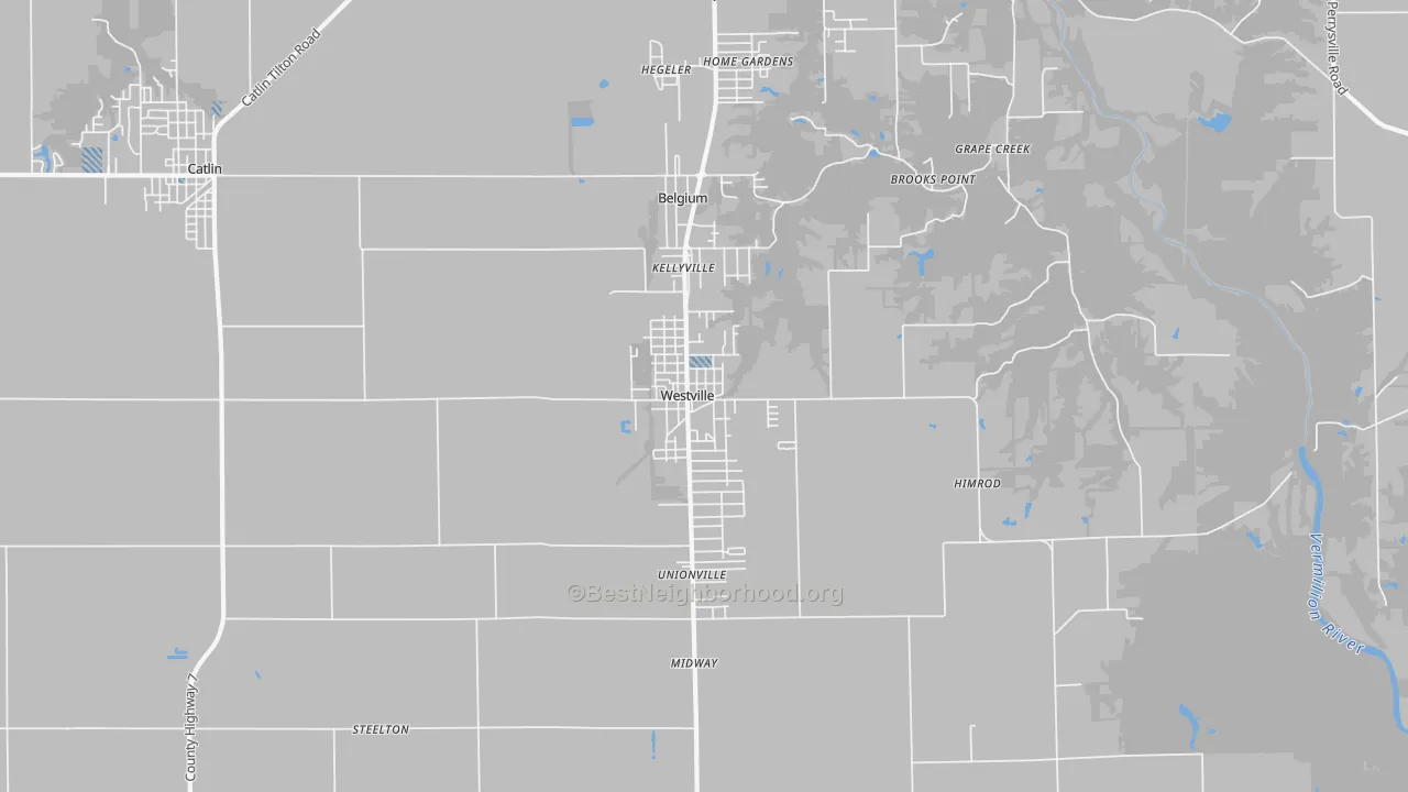 Transit Grade map of 61883, IL