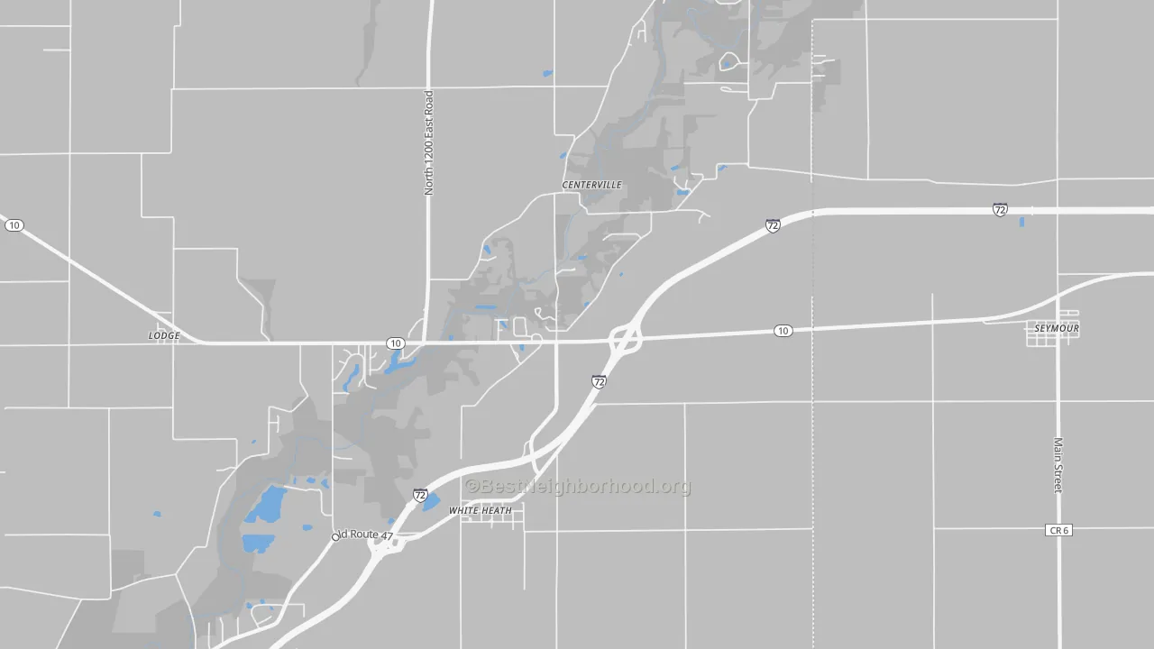 Transit Grade map of 61884, IL