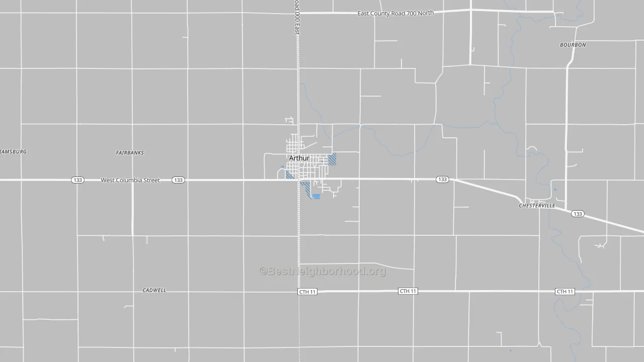 Transit Grade map of 61911, IL