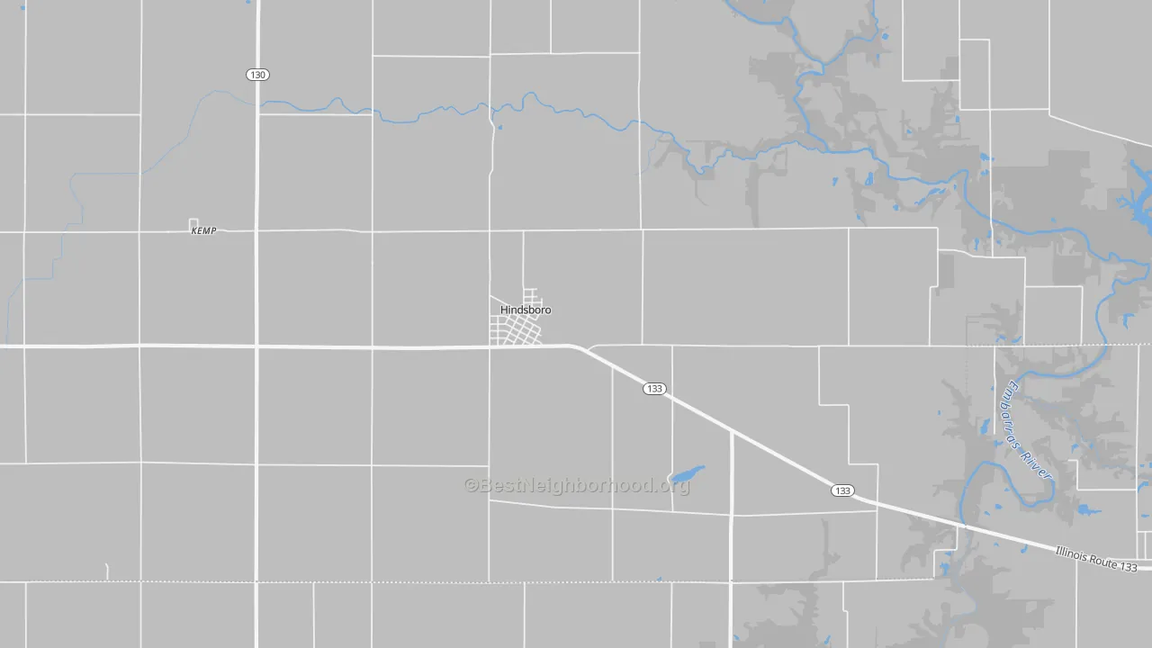 Transit Grade map of 61930, IL