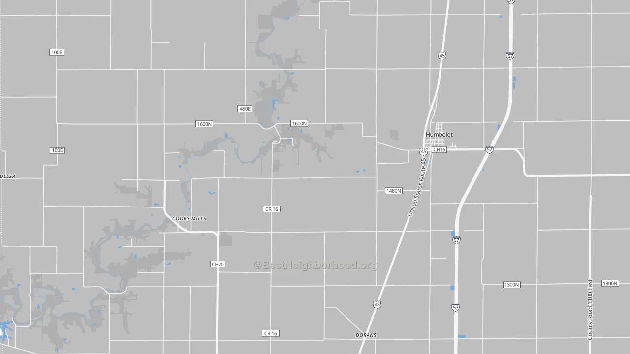 Transit Grade map of 61931, IL