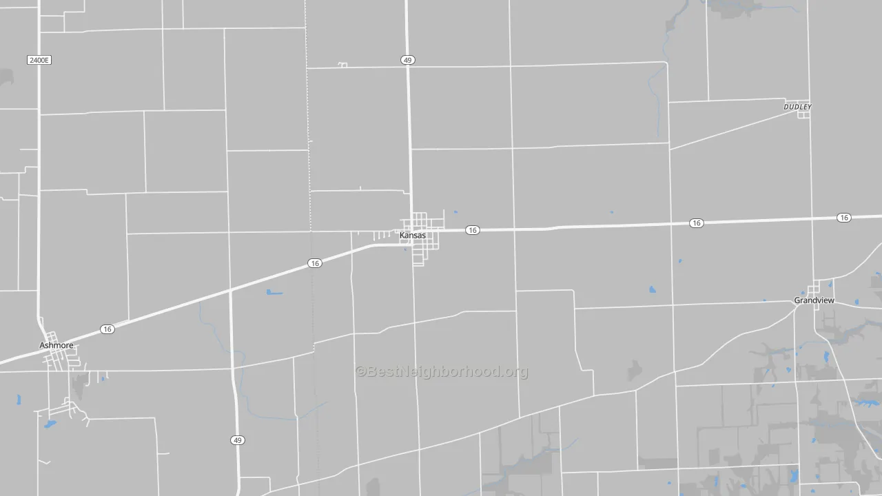 Transit Grade map of 61933, IL