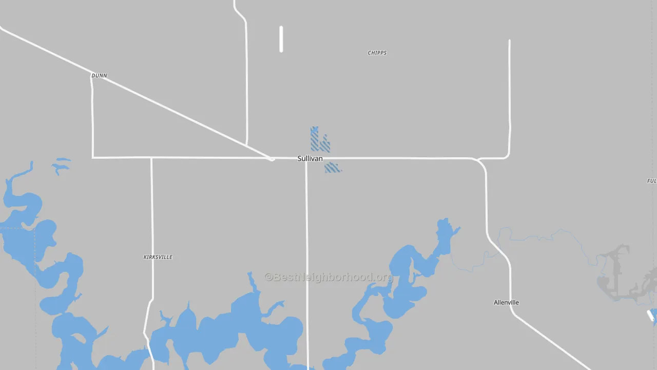 Transit Grade map of 61951, IL