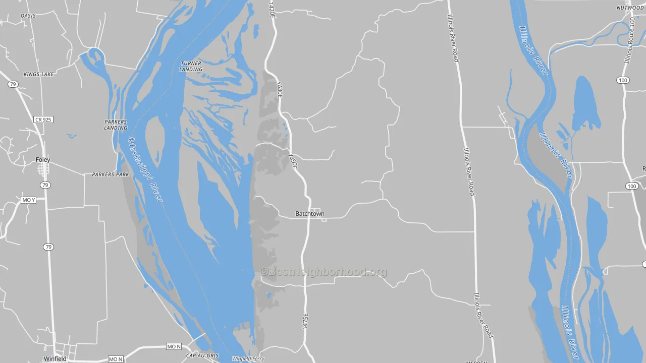 Transit Grade map of 62006, IL