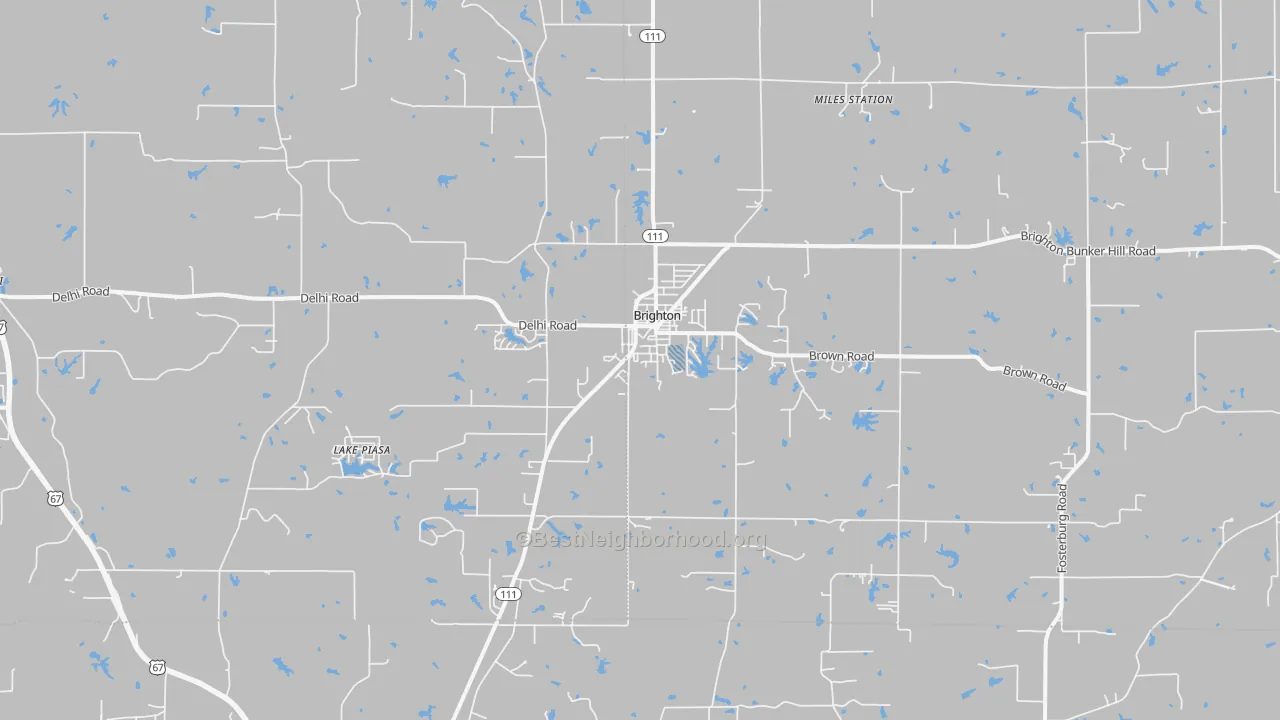 Transit Grade map of 62012, IL