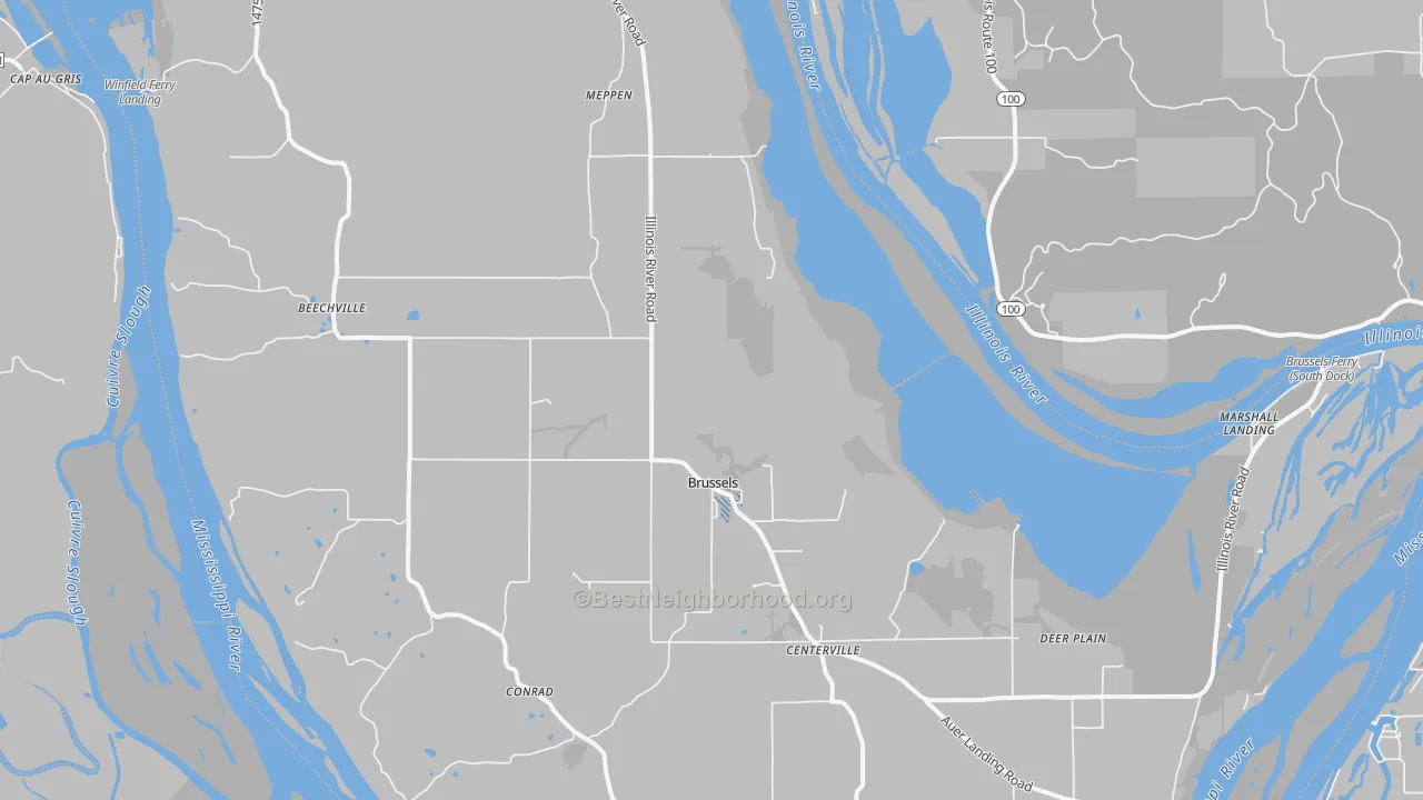 Transit Grade map of 62013, IL
