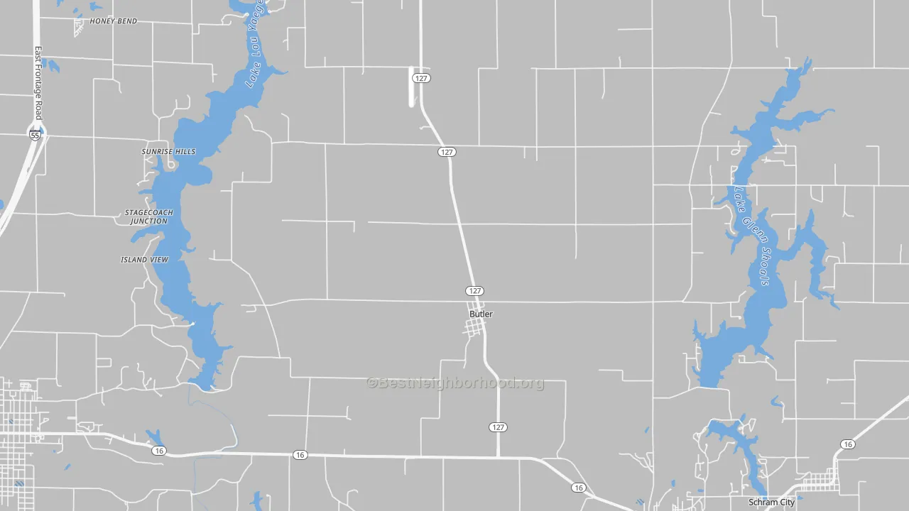 Transit Grade map of 62015, IL