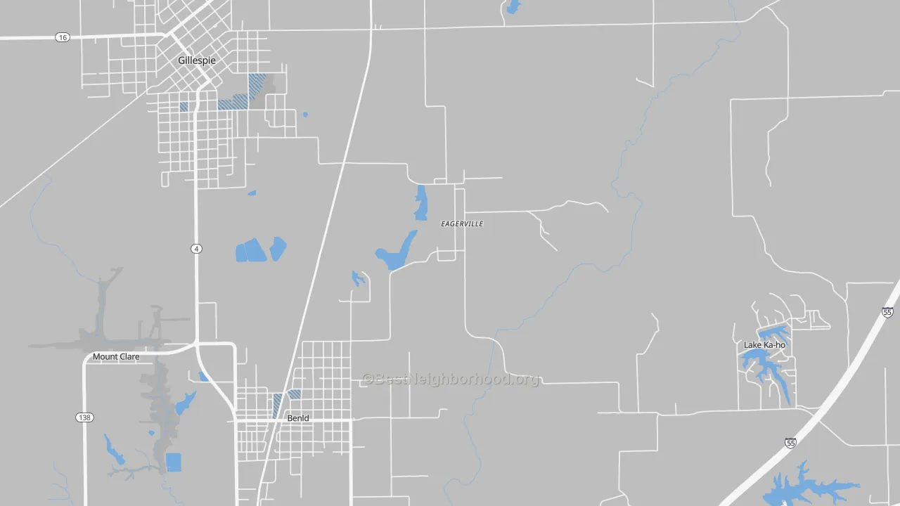 Transit Grade map of 62023, IL