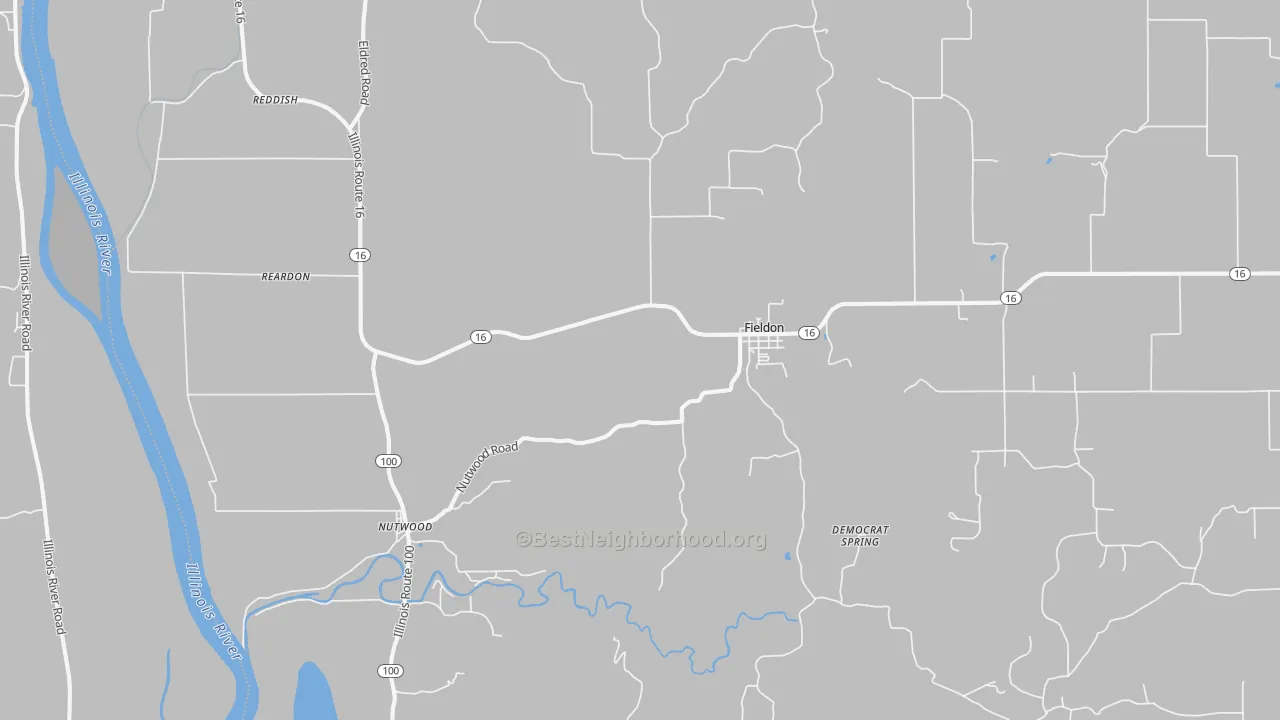 Transit Grade map of 62031, IL