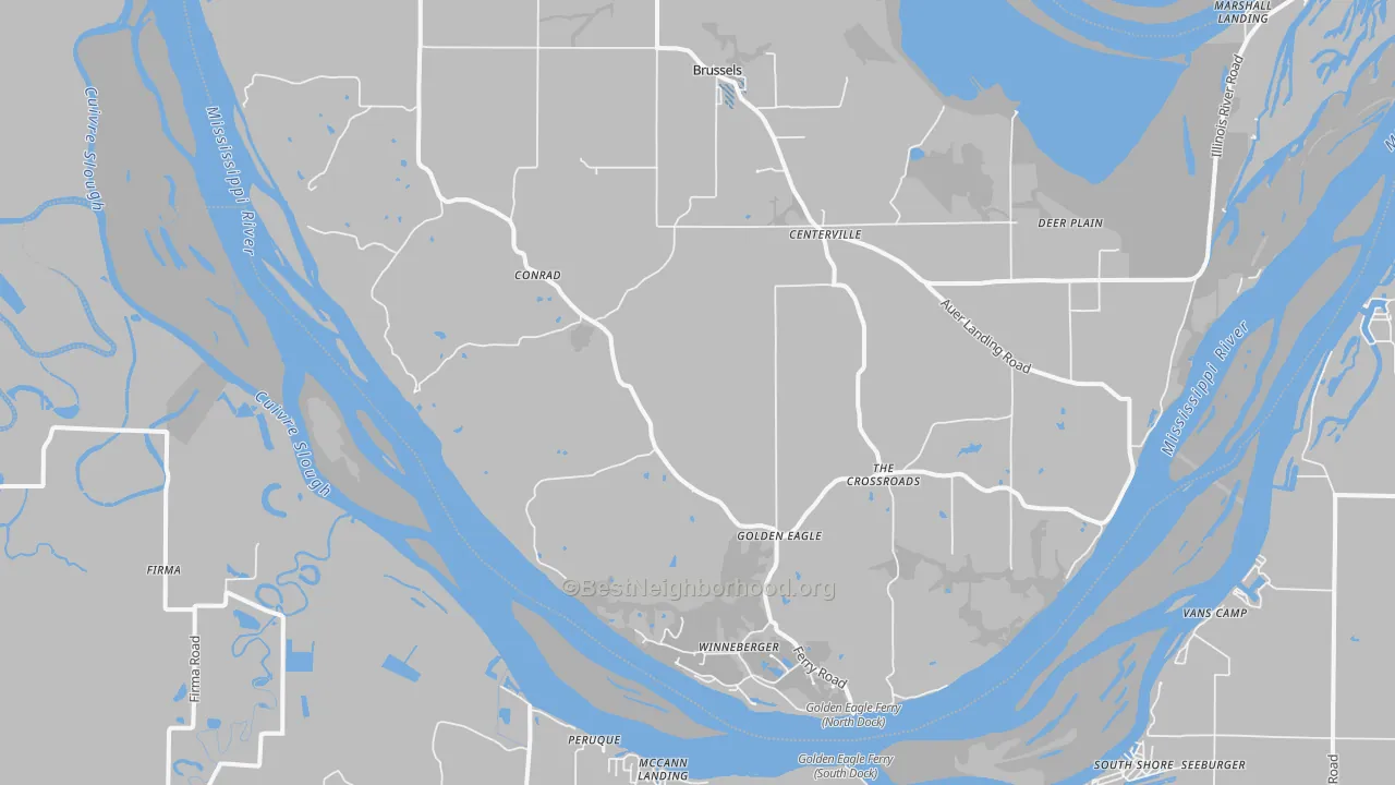 Transit Grade map of 62036, IL