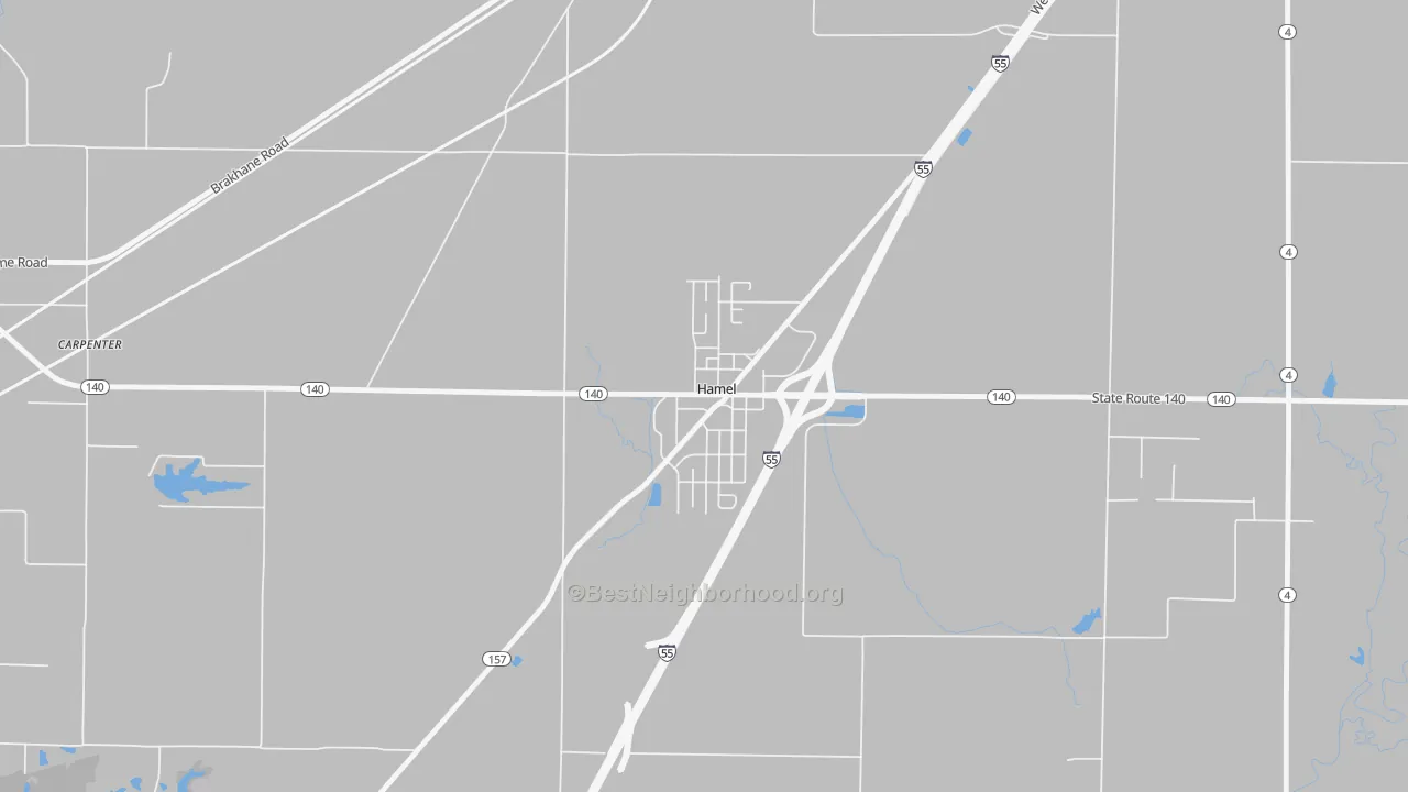 Transit Grade map of 62046, IL