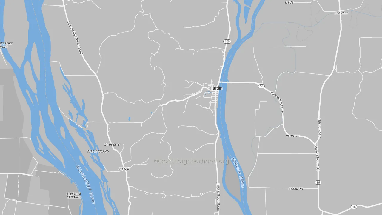 Transit Grade map of 62047, IL