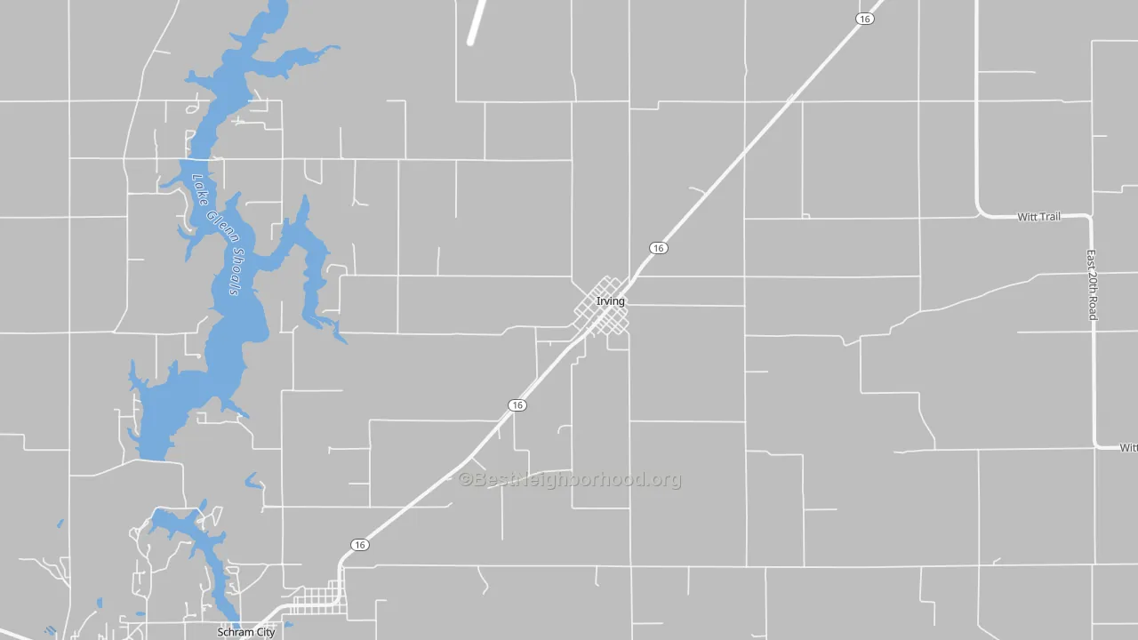 Transit Grade map of 62051, IL