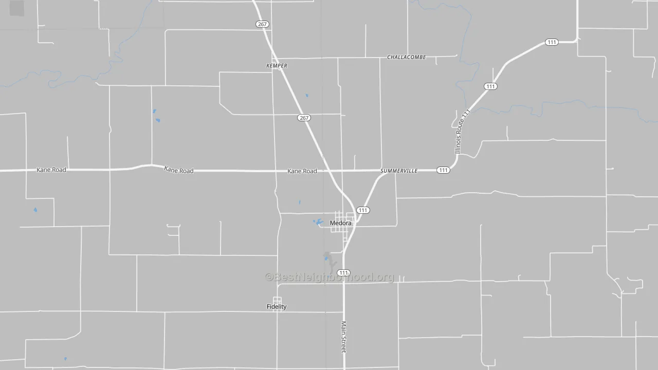 Transit Grade map of 62063, IL